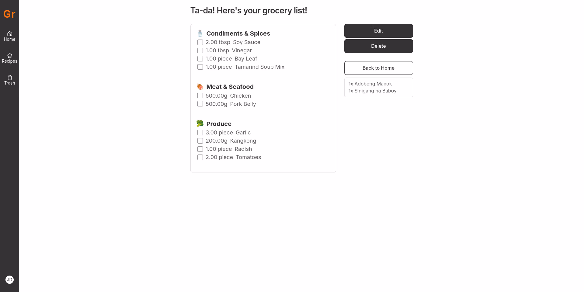 Grocy screenshot 4